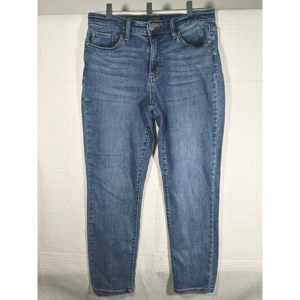 Judy Blue Slim Fit Jeans Womens 11/30 Medium Wash Stretch Slim Fit Denim